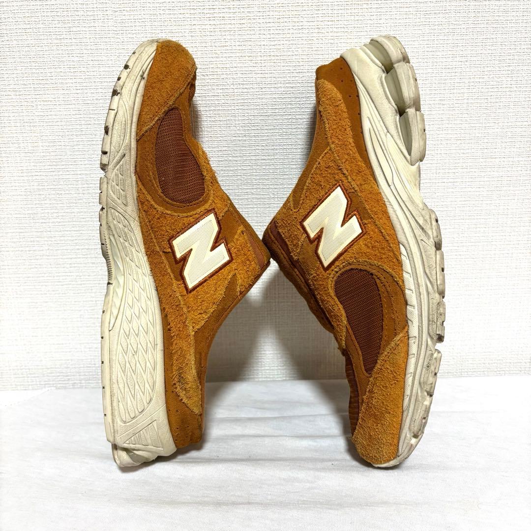 限定 New Balance M2002RMB 27.5cm ミュール オレンジ