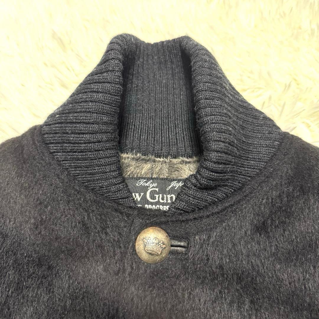 タカ旦那様✨Slow Gun スロウガン 大人のスタジャン アルパカ 羊革 L