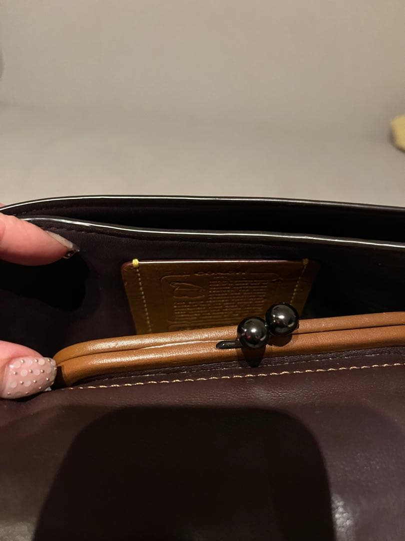 花モチーフ ショルダーバッグ