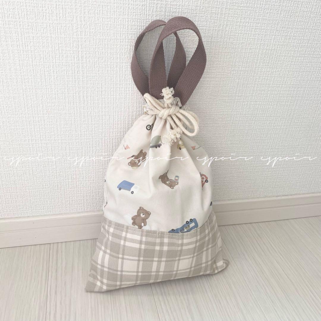 【送料無料】入園入学3点セット(くまはたらくくるま)