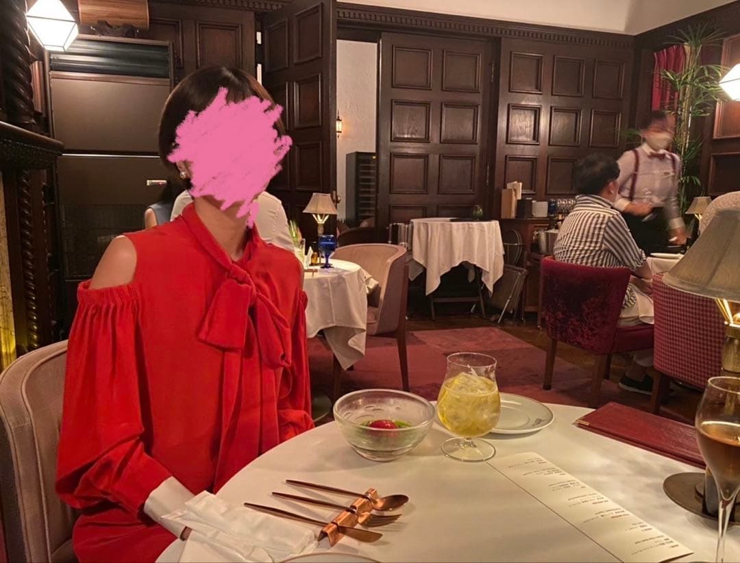 FENDI シルクドレス ピンク