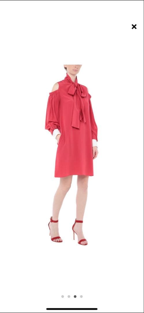 FENDI シルクドレス ピンク