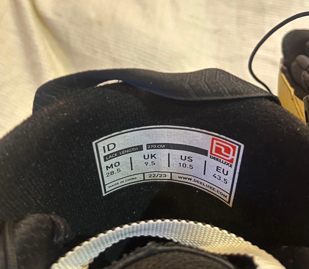 スノーボード Deeluxe team ID 2023 28.5