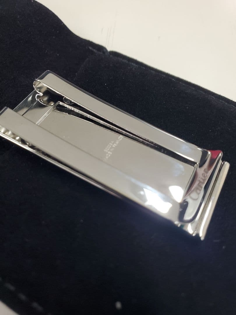 【新品未使用】Cartier カルティエ シルバー マネークリップ