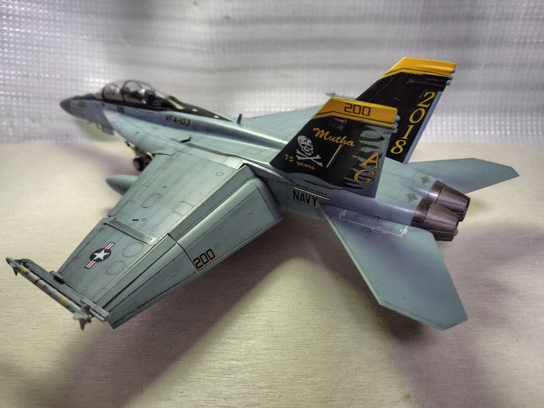 F/A-18F スーパーホーネット 1/48ＶＦＡ−103ジョリーロジャース