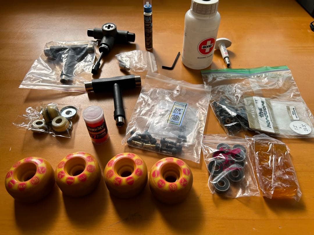 スケートボード メンテナンスキット ホイール ベアリング 工具