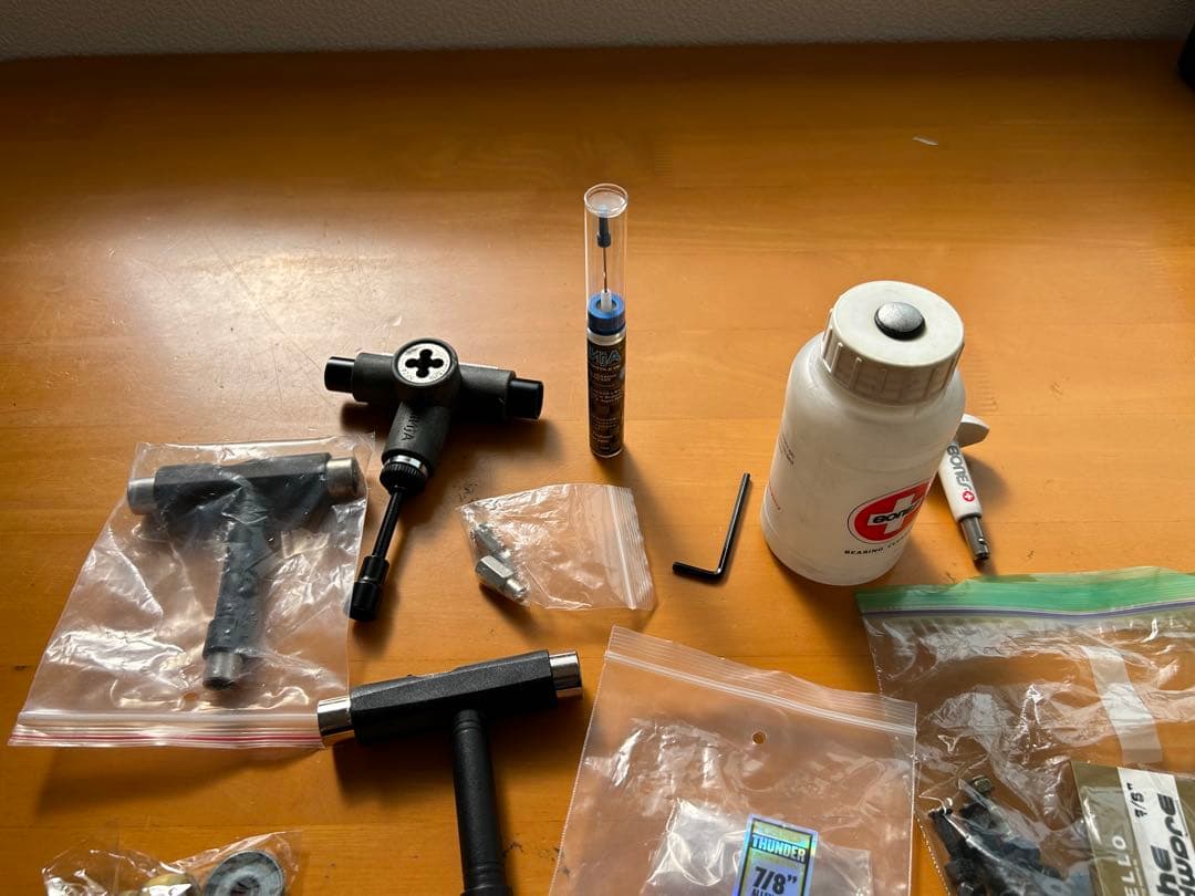 スケートボード メンテナンスキット ホイール ベアリング 工具