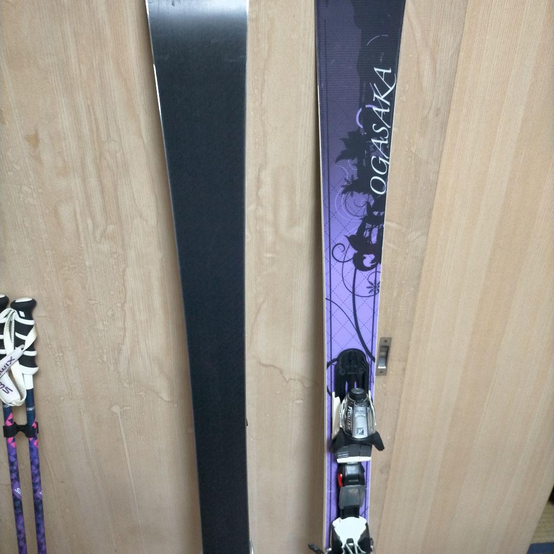 OGASAKA 女性用スキー4点セット Markerバインディング