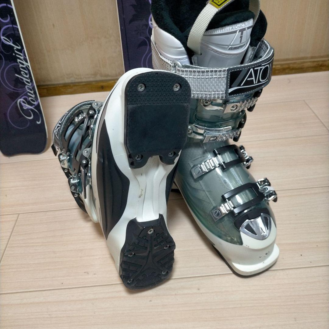 OGASAKA 女性用スキー4点セット Markerバインディング