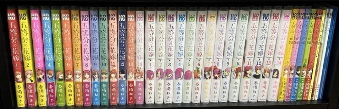 五等分の花嫁 漫画 色紙まとめ売り