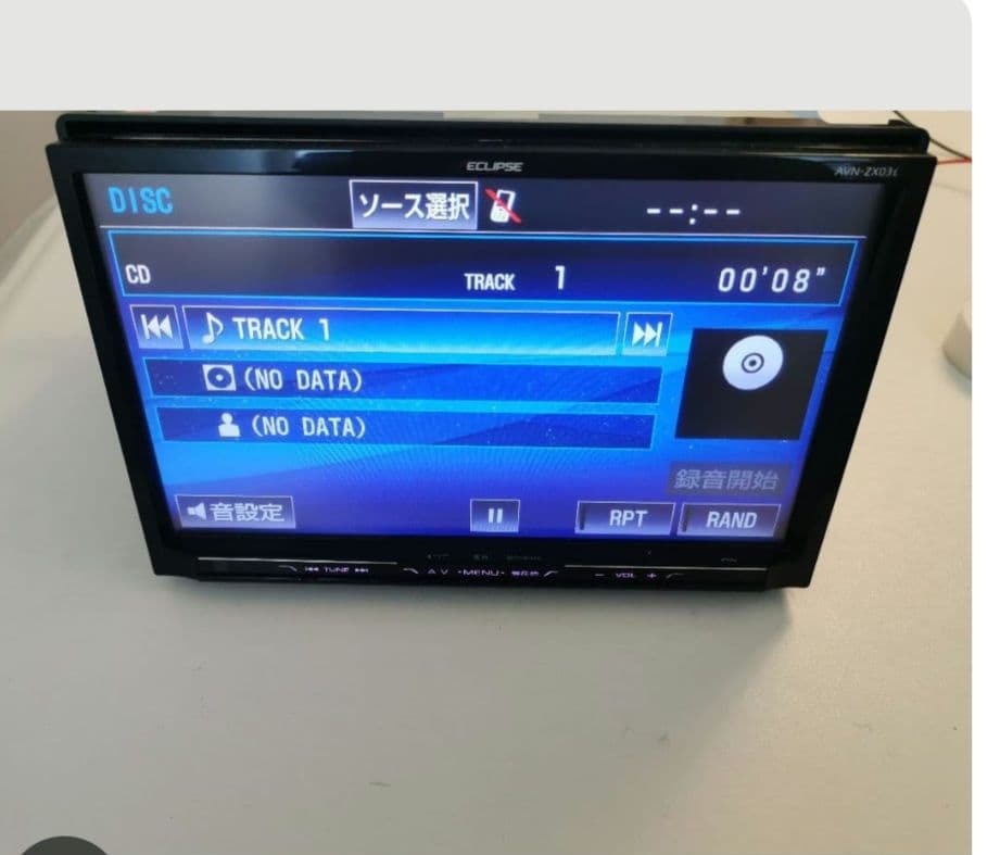 イクリプス　カーナビ　AVN−ZX03i　９インチ