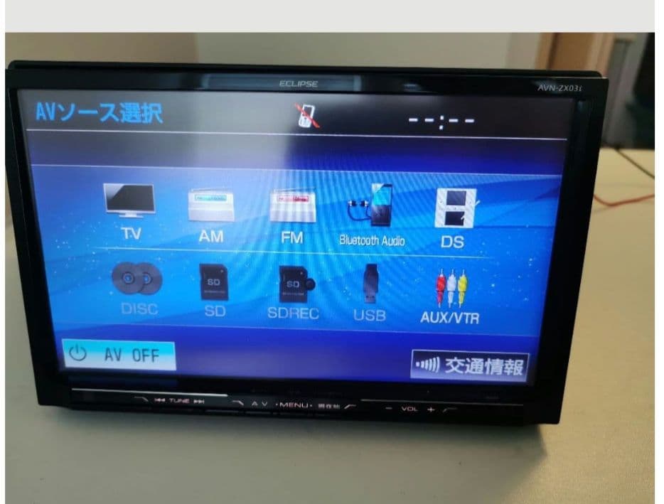 イクリプス　カーナビ　AVN−ZX03i　９インチ