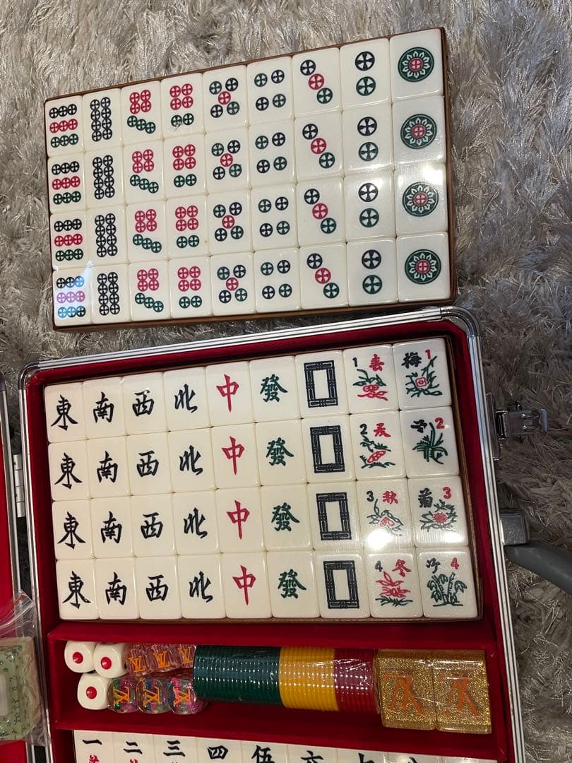 モノグラム柄 麻雀 麻雀牌