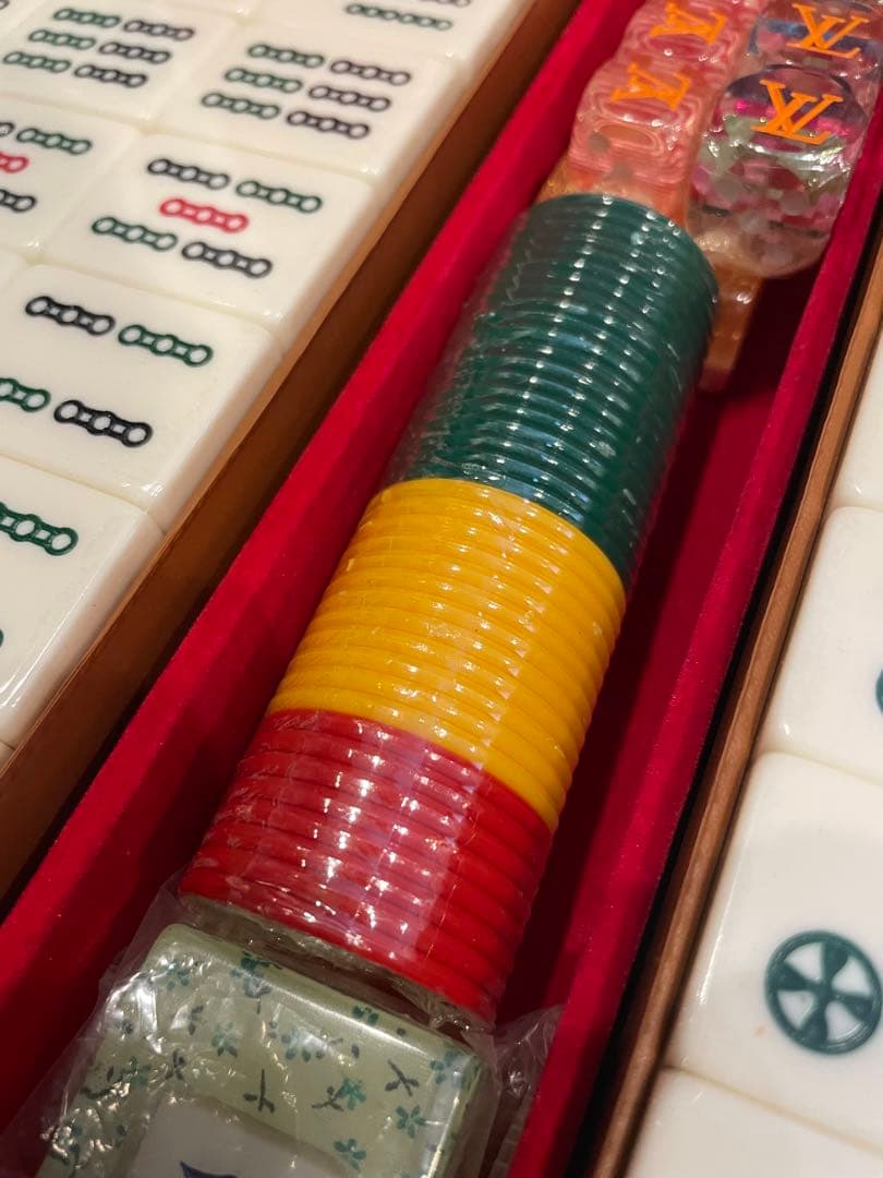 モノグラム柄 麻雀 麻雀牌