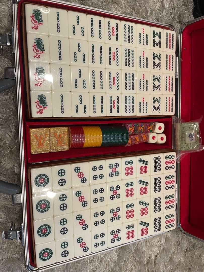 モノグラム柄 麻雀 麻雀牌