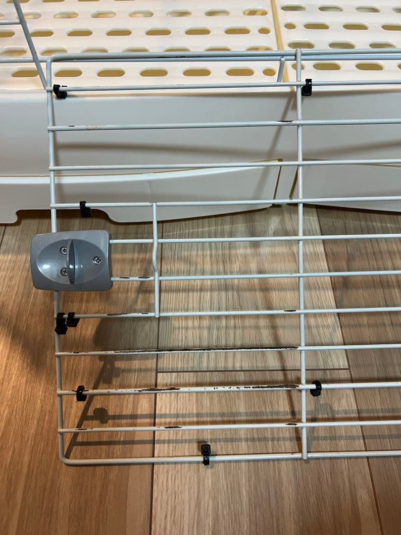 Sanko ケージ ホワイト キャスター付 サンコー イージーホーム エボ80