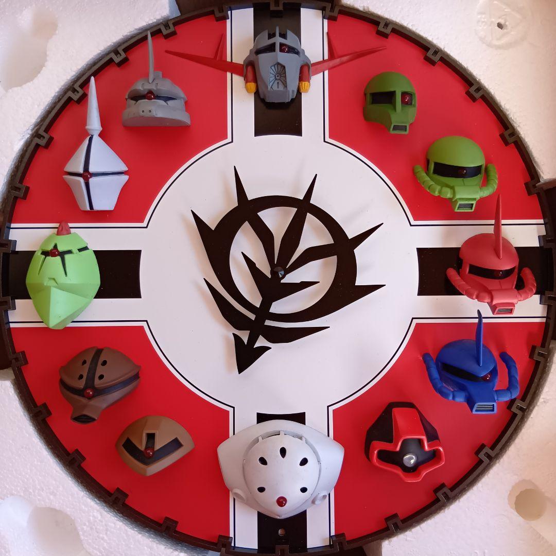 ガンダム　3D　クロック　掛け時計