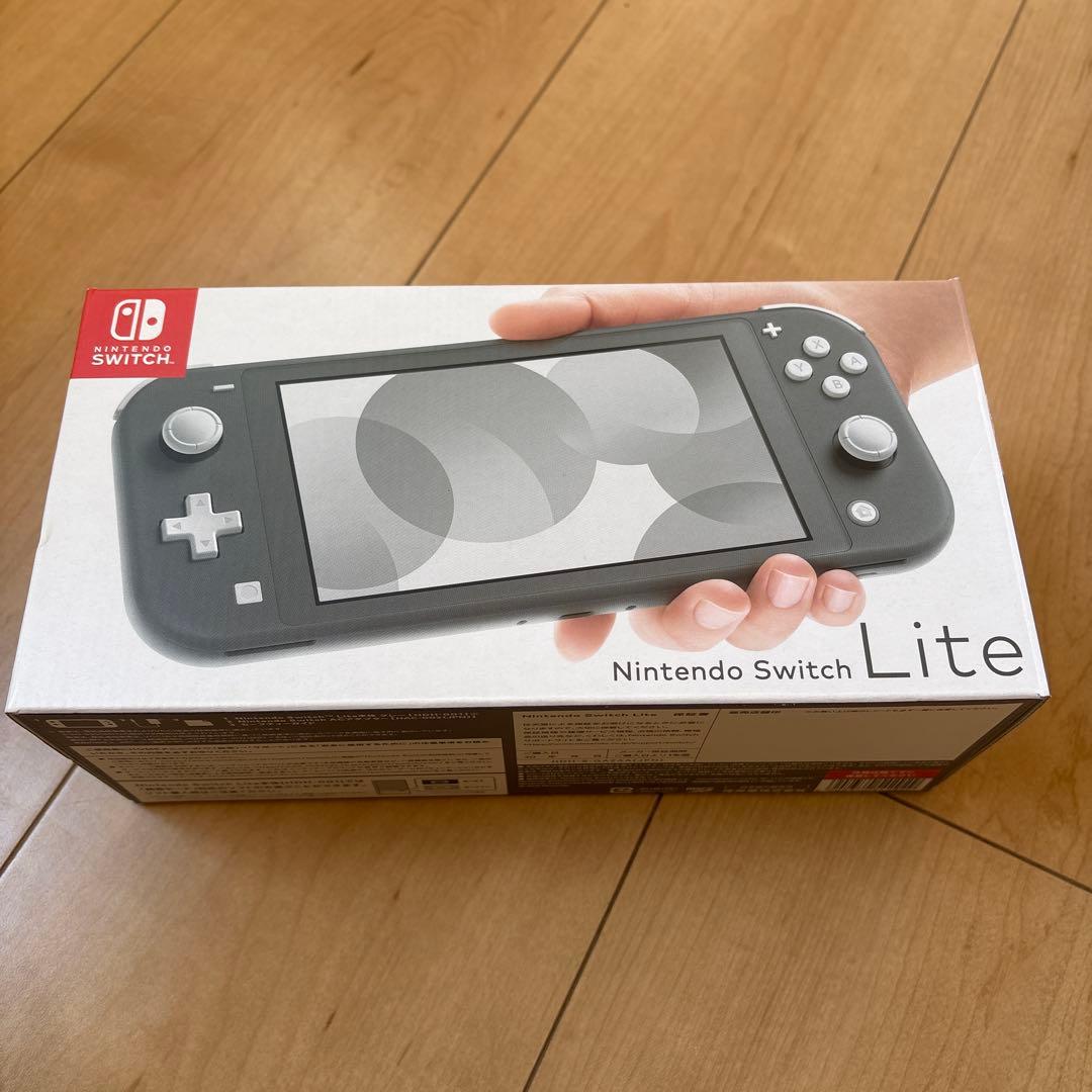 Nintendo Switch Lite グレー　新品未使用