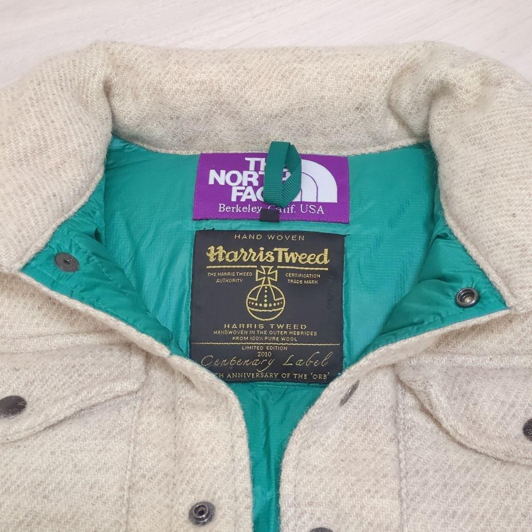 THE NORTH FACE Harris Tweed ダウンベスト限定版