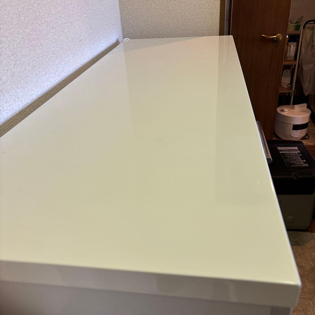 【お値段交渉歓迎】キッチンカウンター 食器棚 レンジラック キャビネット 120