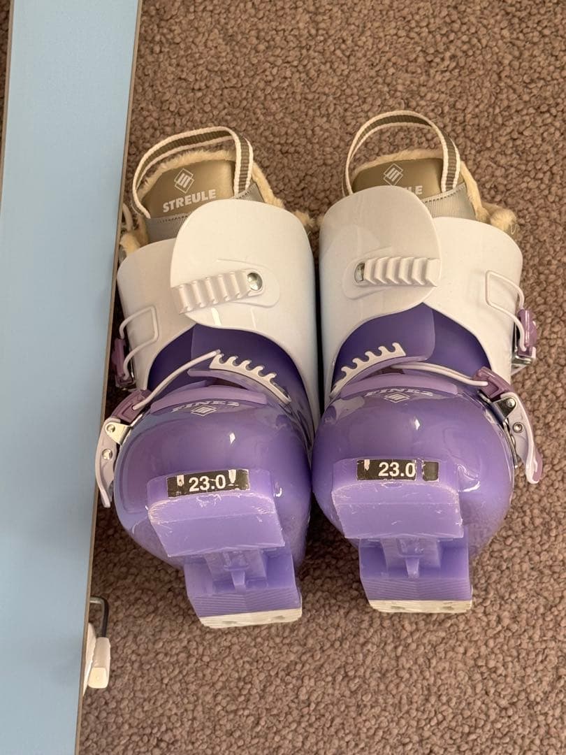 スキー板セットSTREULE ST-JG 130 スキー 130cm