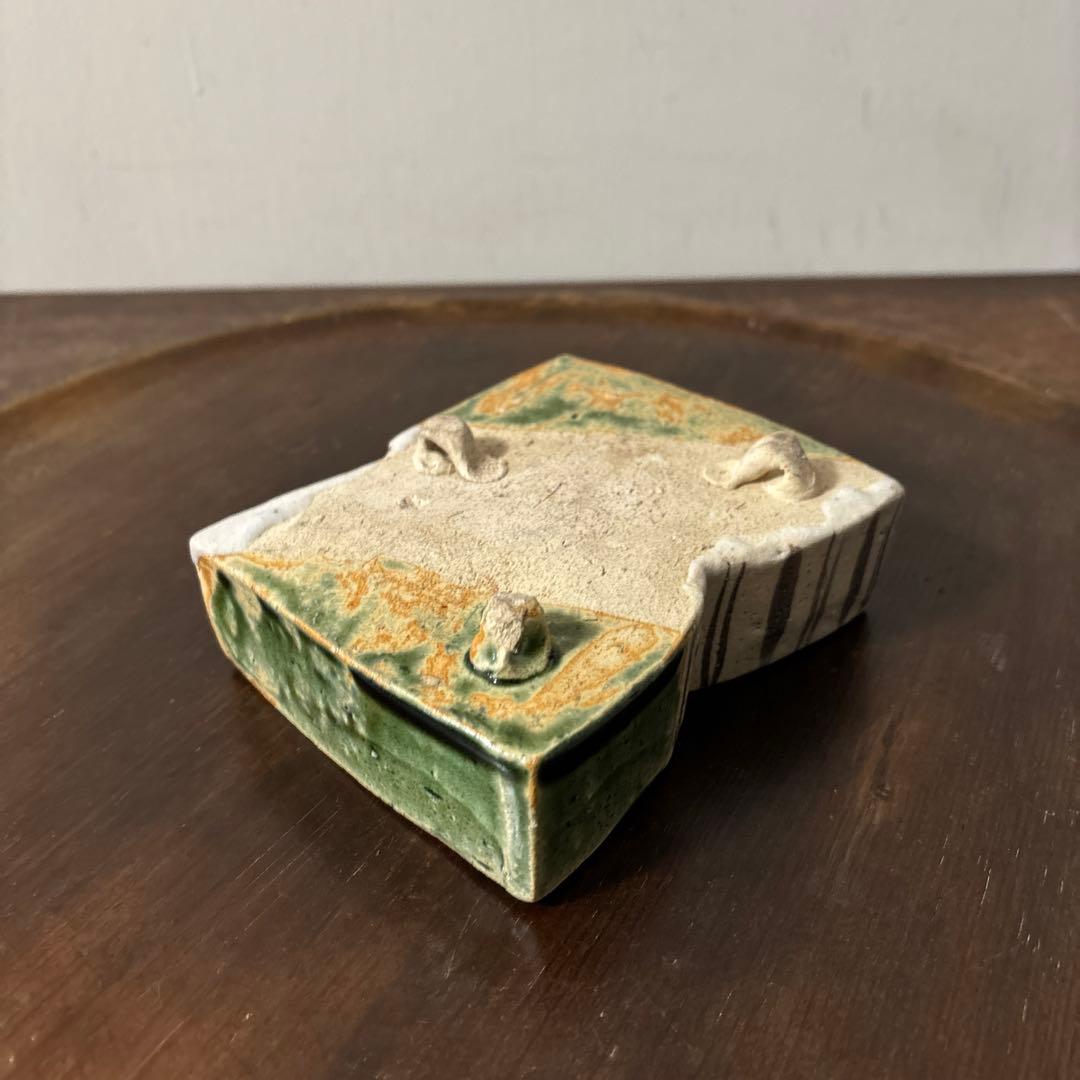 時代織部　向付け　美濃　瀬戸　古美術　茶道具　懐石　酒器　志野　唐津　備前　李朝