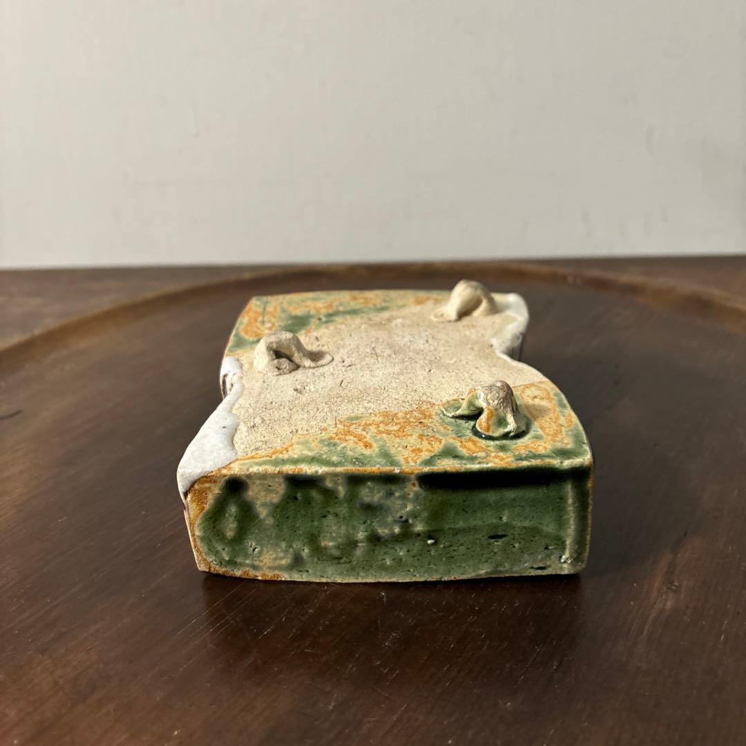 時代織部　向付け　美濃　瀬戸　古美術　茶道具　懐石　酒器　志野　唐津　備前　李朝