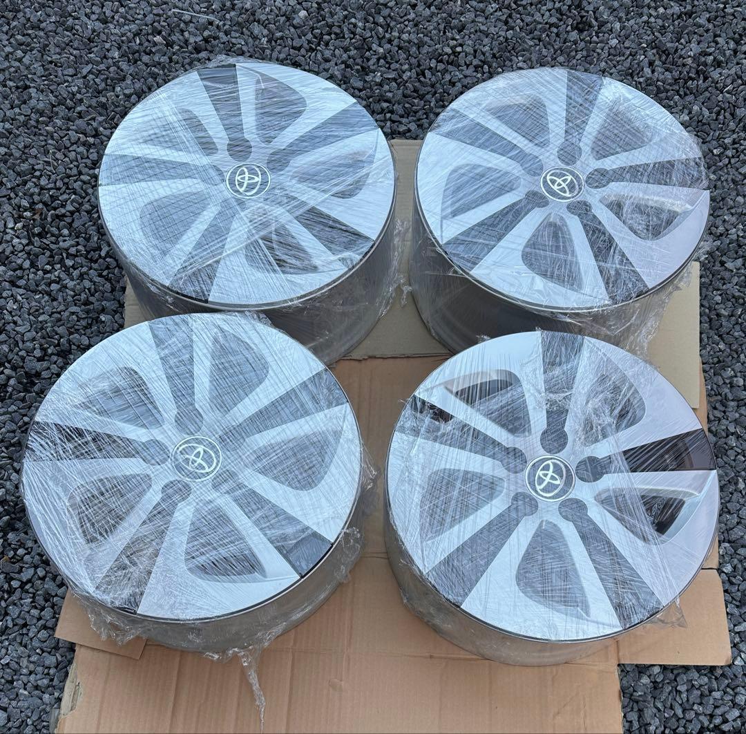 新車外し　50プリウス　トヨタ 15インチ ホイール シルバー/ブラック