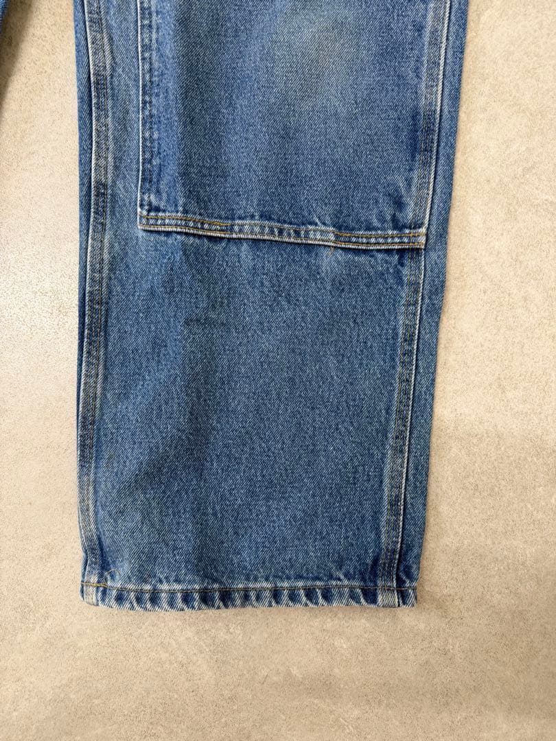 色落ち抜群 carhartt ダブルニーペインターパンツ デニム 40x32