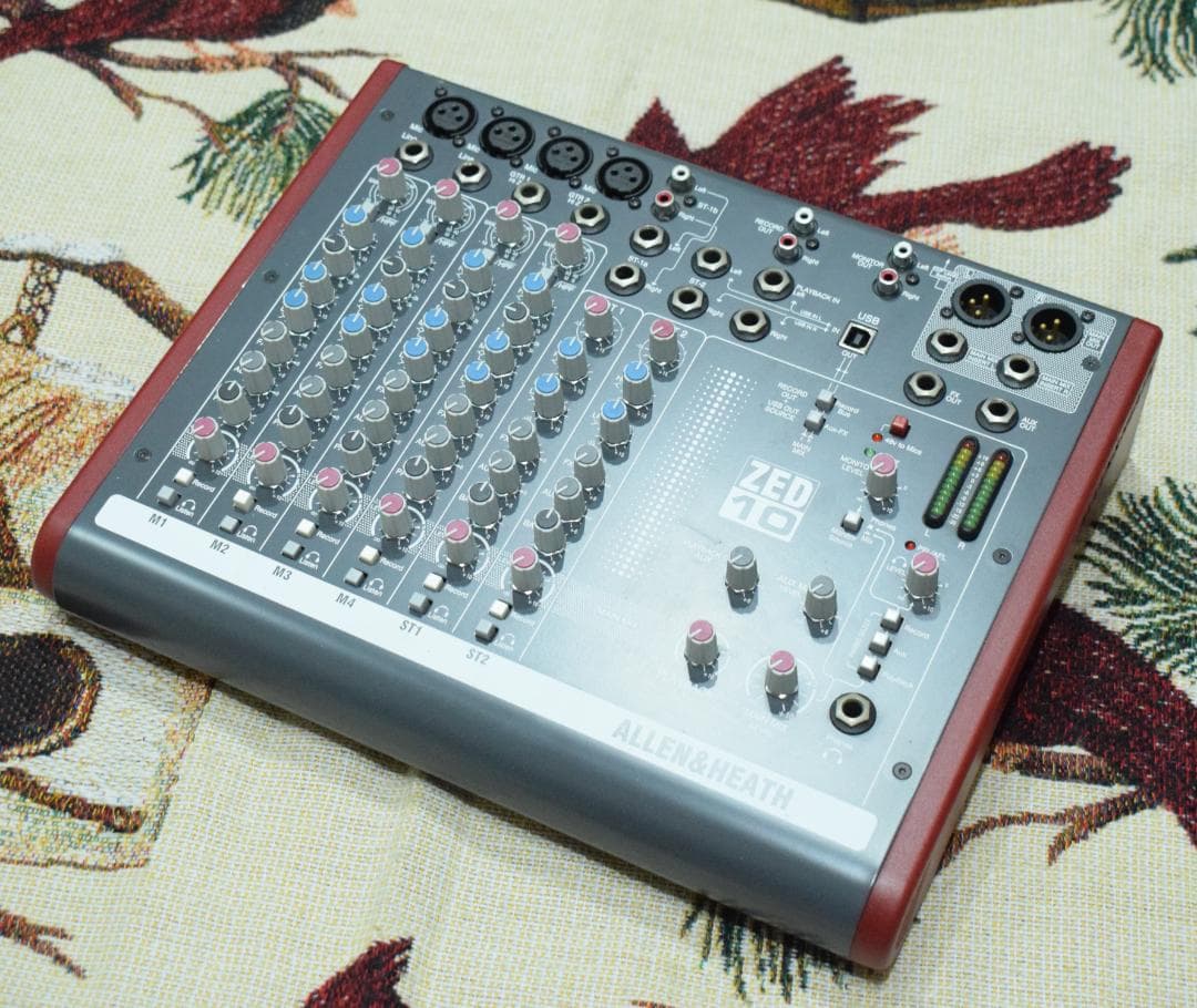 【動作確認済み】ALLEN&HEATH / ZED-10 アナログミキサー