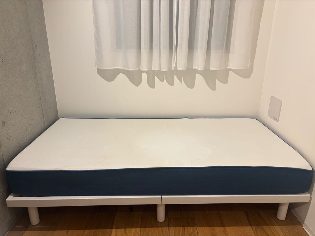 5月中旬　BANON ホワイト 白　すのこベッド 耐荷重700kg シングル