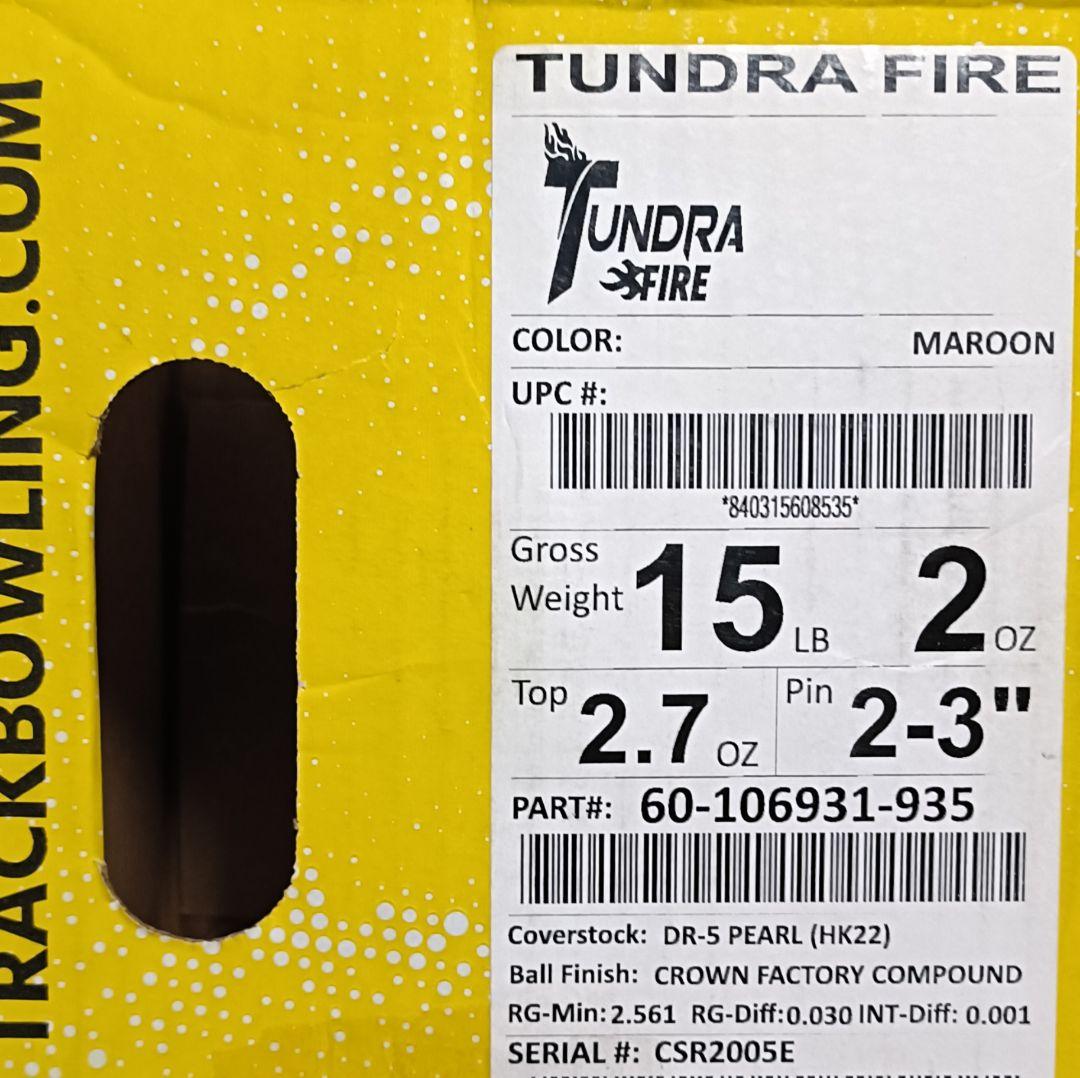 【新品未使用】TUNDRA FIRE タンドラ ファイア15ポンド軽め