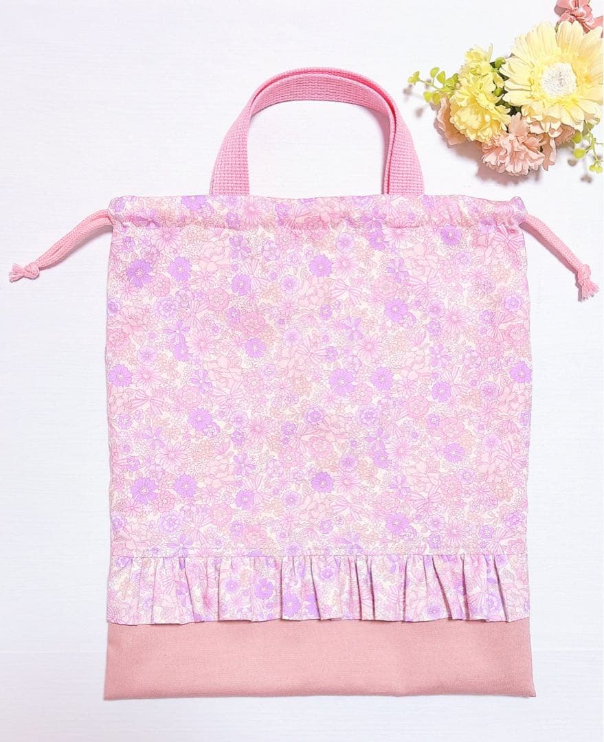 レッスンバッグʚ♥ɞ上履き入れ　体操着袋　ハンドメイド　入園入学　絵本バッグ