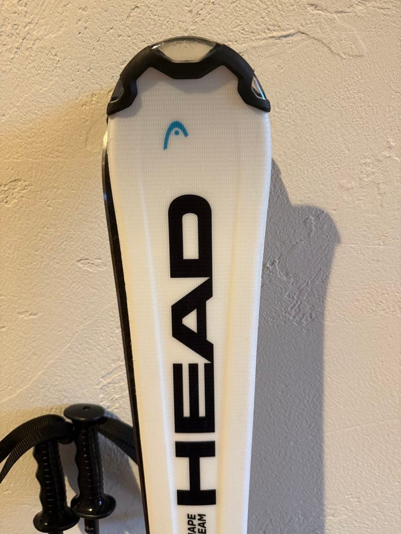 【美品】HEAD ジュニアスキーセット 127cm ブーツ21 ス【5点セット】