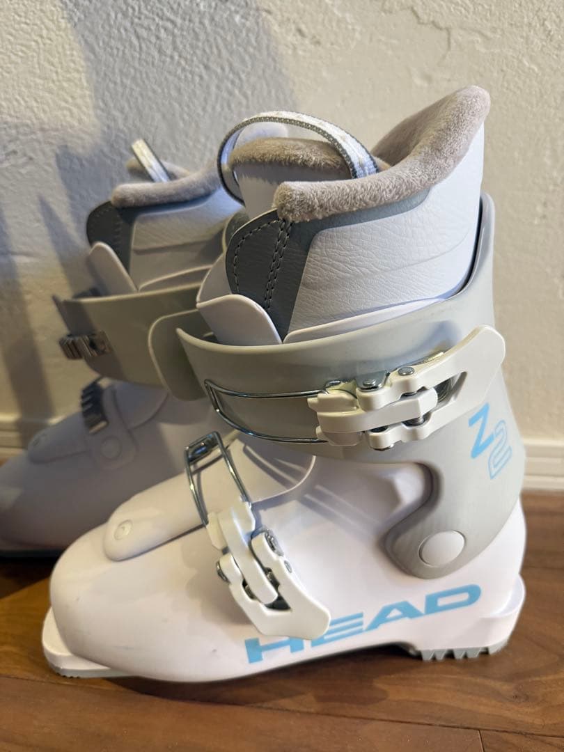【美品】HEAD ジュニアスキーセット 127cm ブーツ21 ス【5点セット】