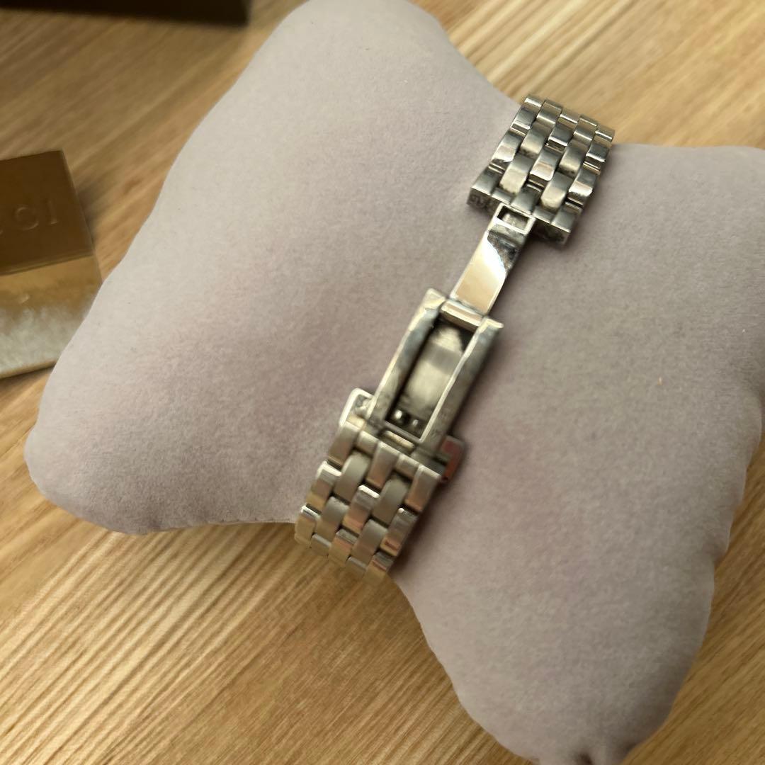【GUCCI 5500L】レディース腕時計 シルバー