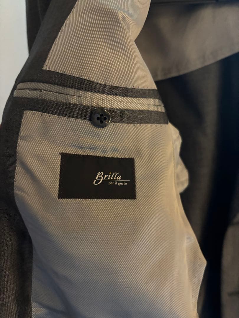 Brilla per il gusto グレー スーツ 50