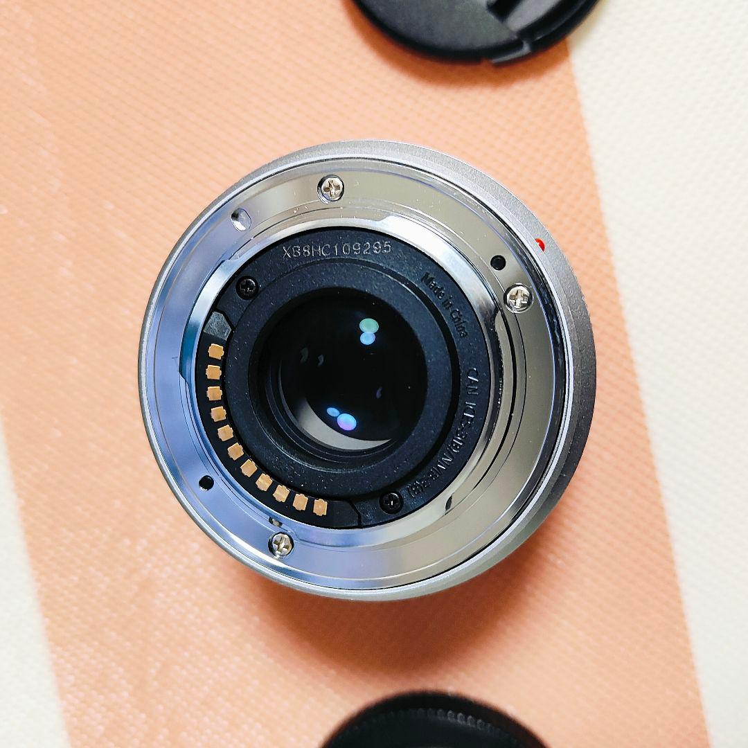 Panasonic 25mm F1.7 レンズ シルバー　H-H025