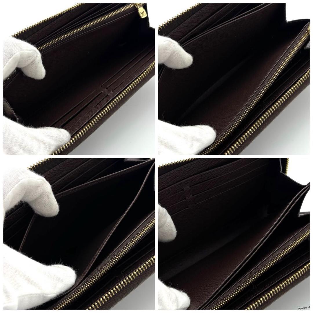 【現行 最高級美品】ルイヴィトン ダミエ ジッピーウォレット 長財布 レディース