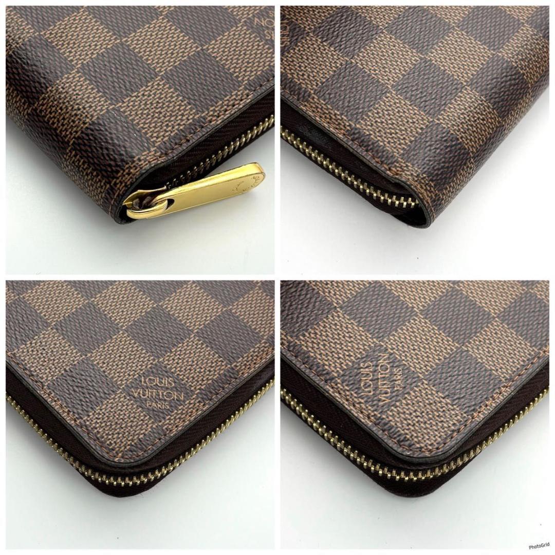 【現行 最高級美品】ルイヴィトン ダミエ ジッピーウォレット 長財布 レディース