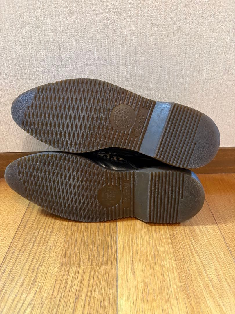 【未使用】ドクターマーチン uk8 ヒョウ/レオパード柄 ハラコ