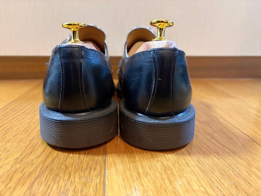 【未使用】ドクターマーチン uk8 ヒョウ/レオパード柄 ハラコ