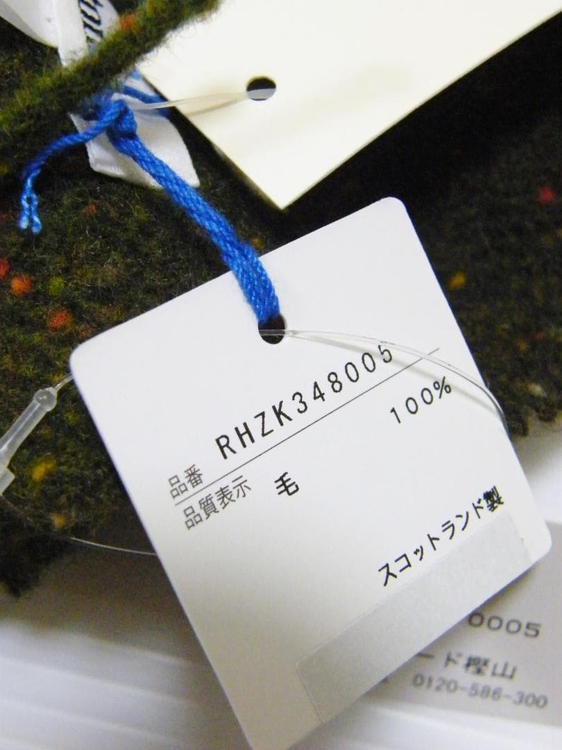 新品 Johnstons ジョンストンズ マフラー raffiner h