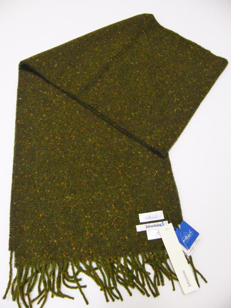 新品 Johnstons ジョンストンズ マフラー raffiner h