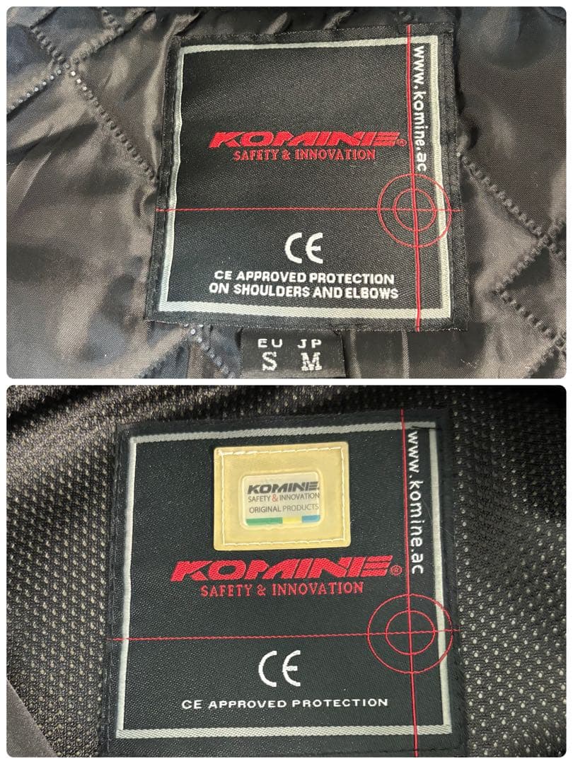 KOMINE コミネ バイクウェア　プロテクトウインタージャケット　ジャケット