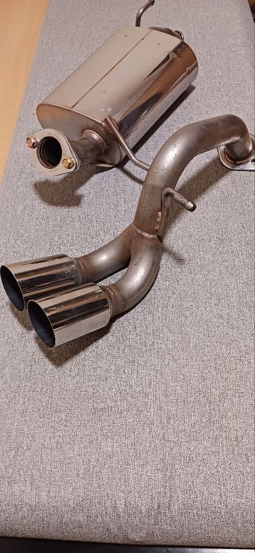 ワゴンRmh23s ステンレスマフラー