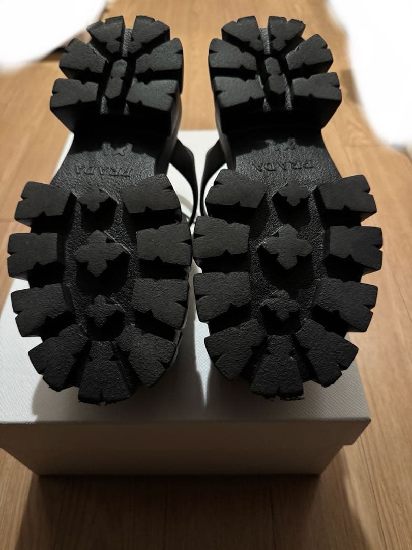PRADA モノリス サンダル 　国内正規品 サイズ6 25cm