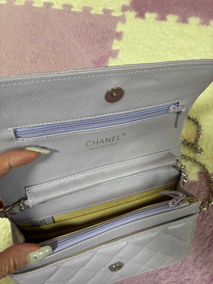 CHANEL ノベルティ ウォレットチェーンショルダーバッグ