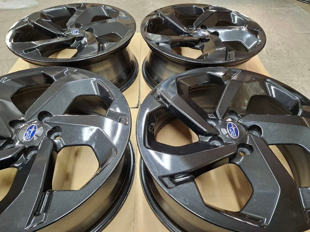 【美品】スバル SK フォレスタースポーツ 純正 ホイール 4本 18インチ