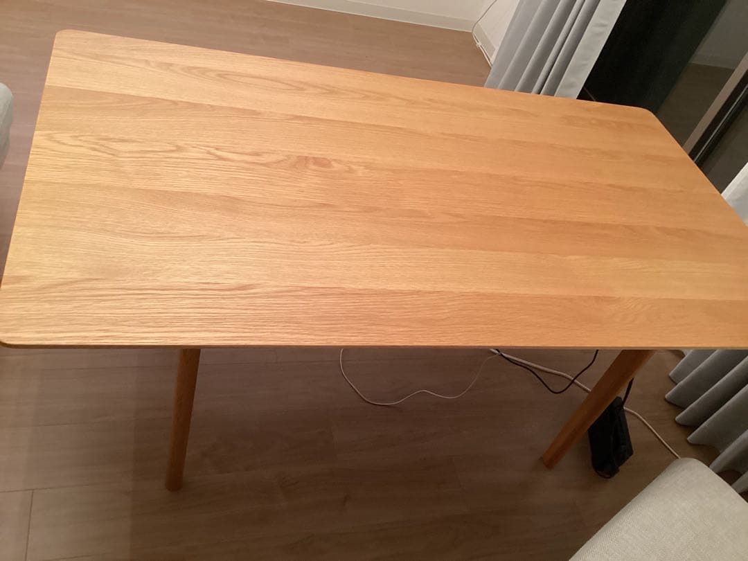 【UNICO】LOMシリーズ　ダイニング3点セット②ベンチバックレスト